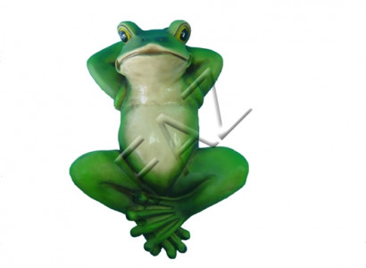 Design Frosch Figur Garten Statue Skulptur Figuren Skulpturen Dekoration c377